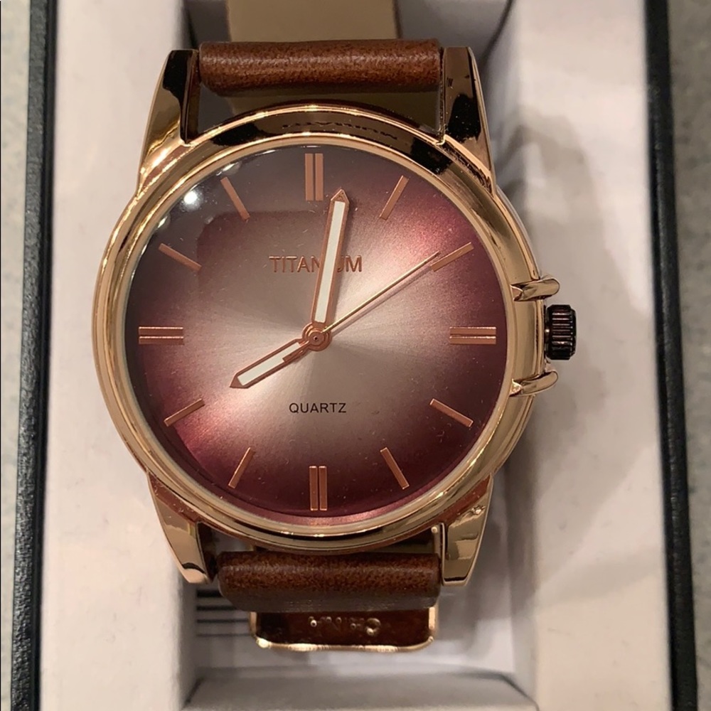 NIB Titanium Watch
